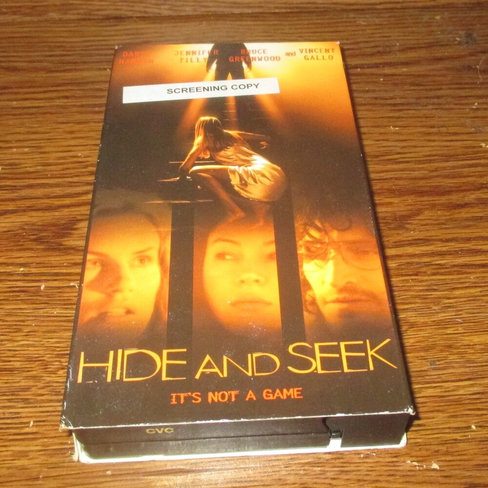 Hide and Seek Demo Screener Promo (VHS, 2000) Drama Thriller
